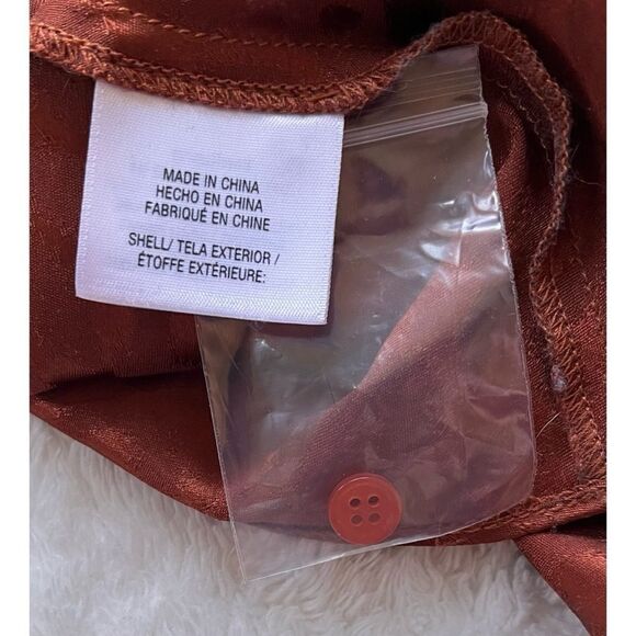 NWT Favorite Daughter x Nuuly The Joan Dress in Chocolate Jacquard, Size Small - Picture 10 of 12